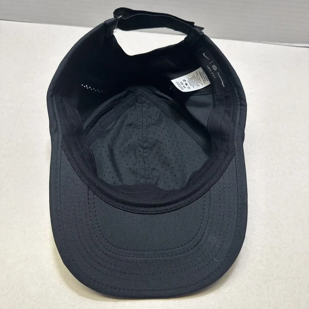 Nike Featherlight Dri-FIT Running Hat OS Black Gorpcore Sporty Athleisure Hat